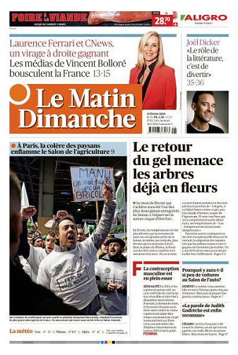 Le Matin Dimanche - 25 Février 2024