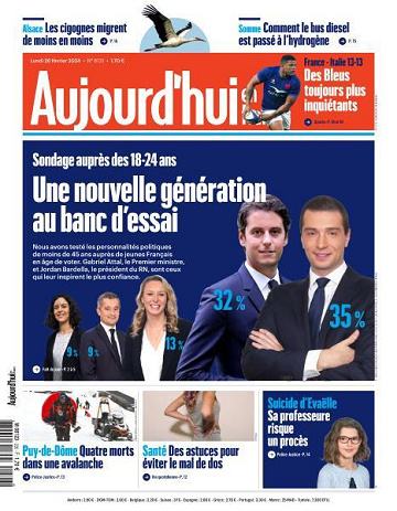 Aujourd’hui en France - 26 Février 2024