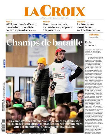 La Croix - 26 Février 2024