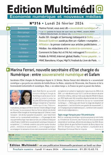 Édition Multimédia - 26 Février 2024