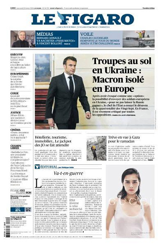 Le Figaro du Mercredi 28 Février 2024