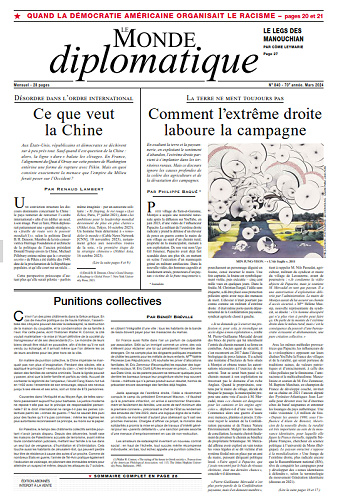 Le Monde Diplomatique N.840 - Mars 2024