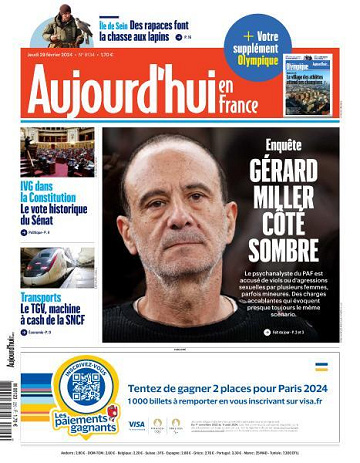 Aujourd’hui en France - 29 Février 2024