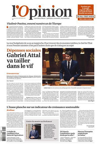 L’Opinion - 29 Février 2024