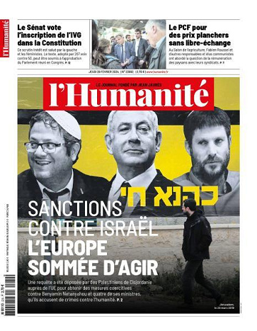 L’Humanite - 29 Février 2024