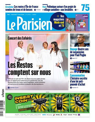 Le Parisien - 1 Mars 2024
