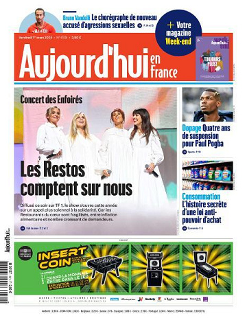 Aujourd’hui en France - 1 Mars 2024