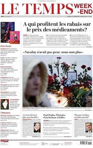 Le Temps - 2-3 Mars 2024