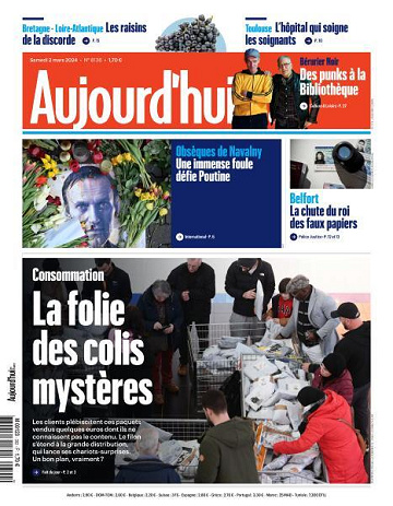 Aujourd’hui en France - 2 Mars 2024