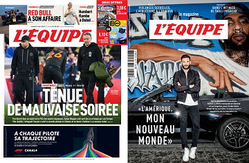 Pack L’Equipe + L’Equipe Magazine - 2 Mars 2024