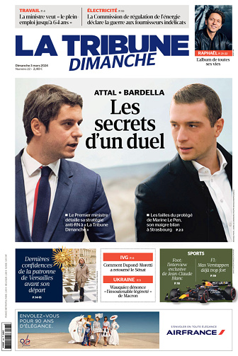 La Tribune Dimanche - 3 Mars 2024