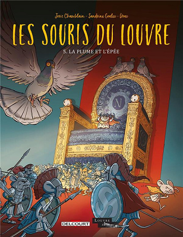 Les Souris du Louvre - Tome 05 - la plume et l'épée (2023)