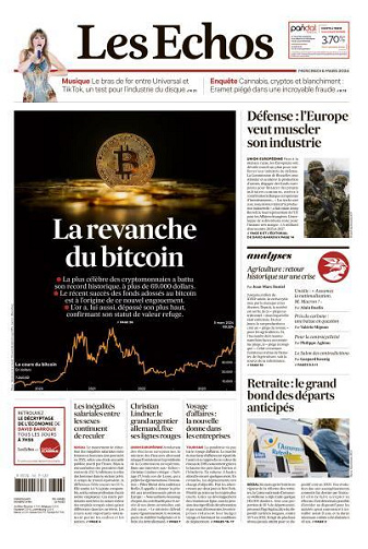 Les Echos du Mercredi 6 Mars 2024