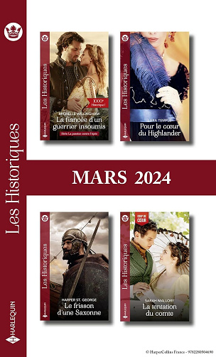 Pack Harlequin Les Historiques Mars 2024 - Collectif (2024)