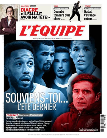 L’equipe du Jeudi 7 Mars 2024