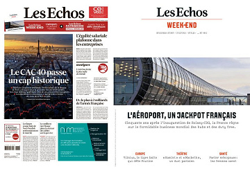 Pack Les Echos + Les Echos Week-end - Vendredi 8 Mars 2024
