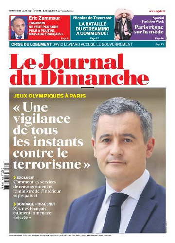 Le Journal du Dimanche - 10 Mars 2024