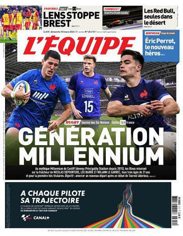 L’equipe du Dimanche 10 Mars 2024