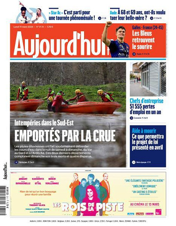 Aujourd’hui en France - 11 Mars 2024