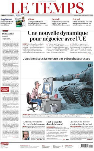 Le Temps - 13 Mars 2024