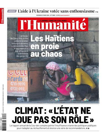 L’Humanite - 13 Mars 2024