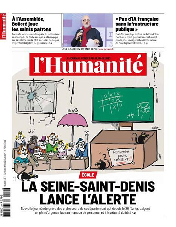 L’Humanite - 14 Mars 2024