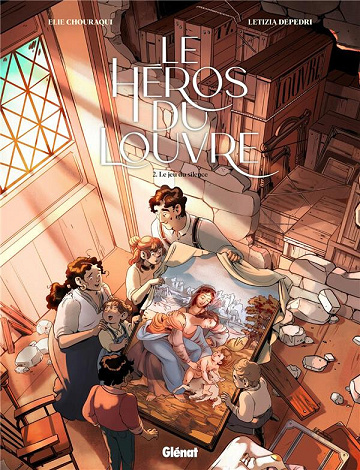 Le héros du Louvre - Tome 02 - Le jeu du silence (2023)