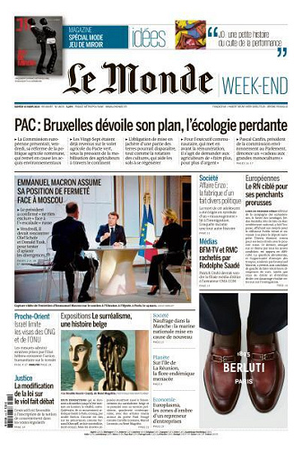 Le Monde du Samedi 16 Mars 2024