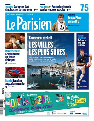 Le Parisien - 16 Mars 2024