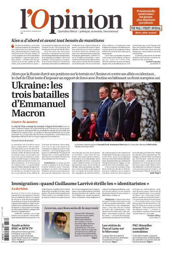 L’Opinion - 18 Mars 2024