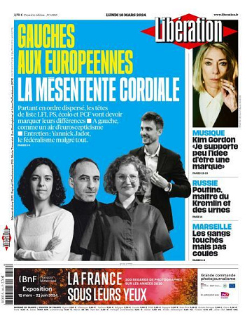Libération du Lundi 18 Mars 2024