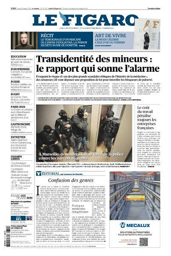 Le Figaro du Mardi 19 Mars 2024