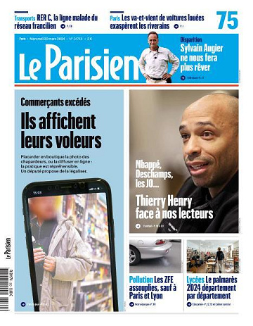Le Parisien - 20 Mars 2024