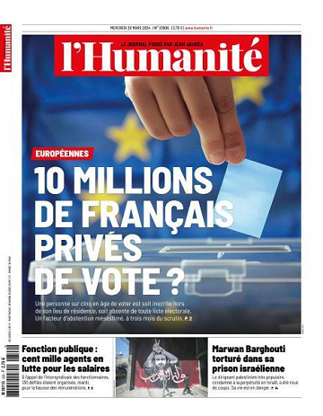 L’Humanite - 20 Mars 2024