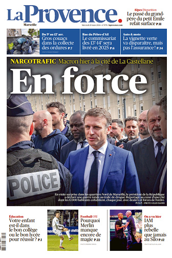 La Provence Marseille du Mercredi 20 Mars 2024