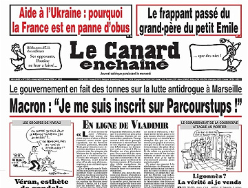 Le canard enchaîné N°5393 du Mercredi 20 Mars 2024