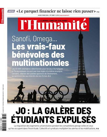 L’Humanite - 21 Mars 2024