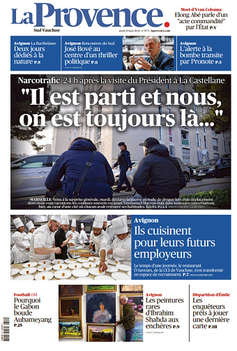 La Provence (9 éditions) du Jeudi 21 Mars 2024