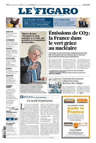 Le Figaro du Vendredi 22 Mars 2024
