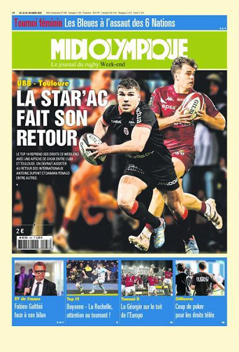 Midi Olympique Vert - 22 Mars 2024