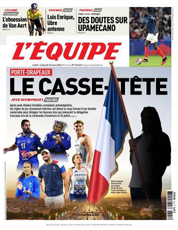 L’equipe du Vendredi 22 Mars 2024