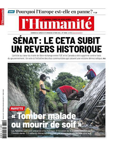 L’Humanite - 22-24 Mars 2024