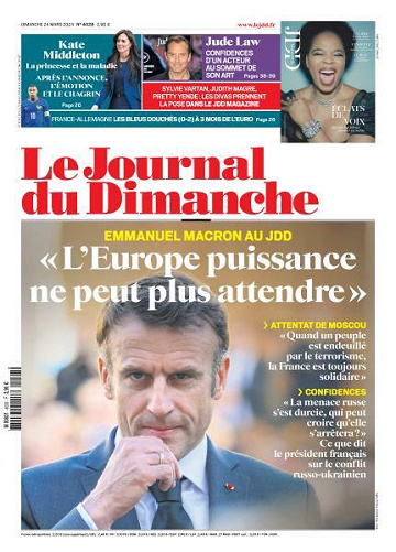 Le Journal du Dimanche - 24 Mars 2024