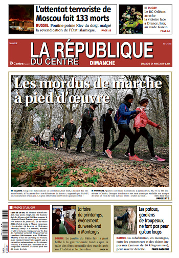 Centre France (5 éditions) du Dimanche 24 Mars 2024