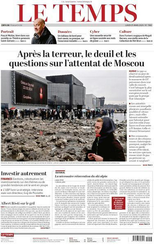 Le Temps - 25 Mars 2024