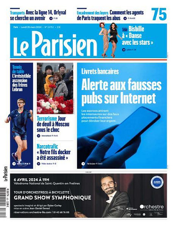 Le Parisien - 25 Mars 2024