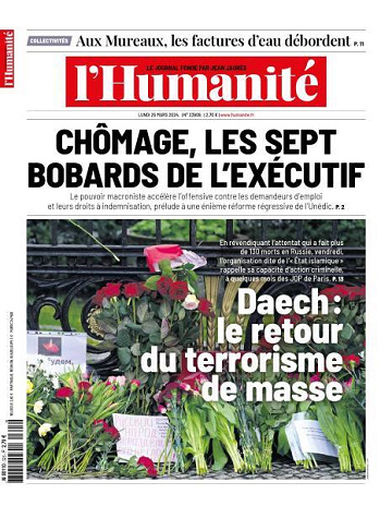 L’Humanite - 25 Mars 2024
