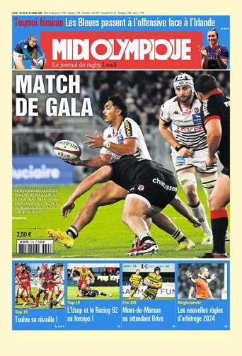 Midi Olympique Rouge - 25 Mars 2024