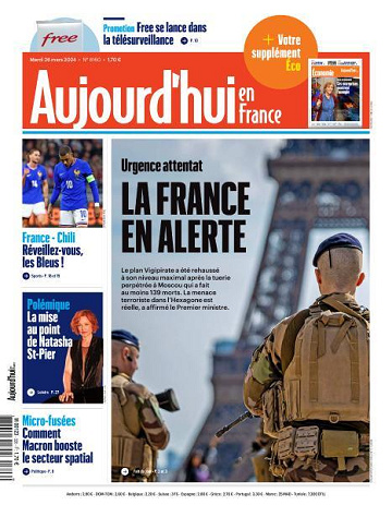 Aujourd’hui en France - 26 Mars 2024