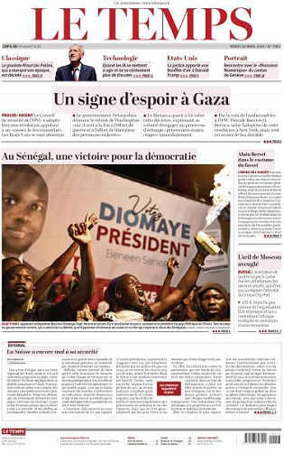 Le Temps - 26 Mars 2024